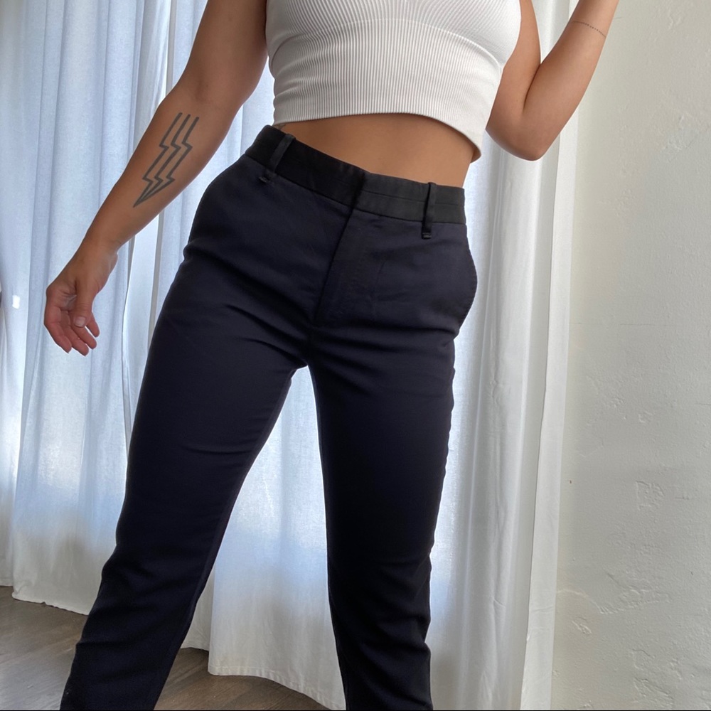 Rag and Bone Navy Twill Trousers